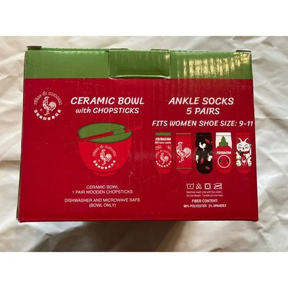 Women's 17-Pair Mixed Socks Gift Box Set - Decorative Themed, New in Box - Picture 14 of 14